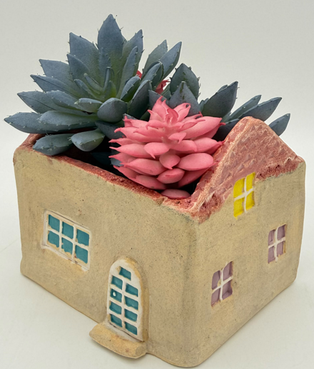 Cache House Planter by Gina Criaris