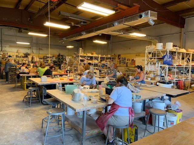 Pottery studio community workshop